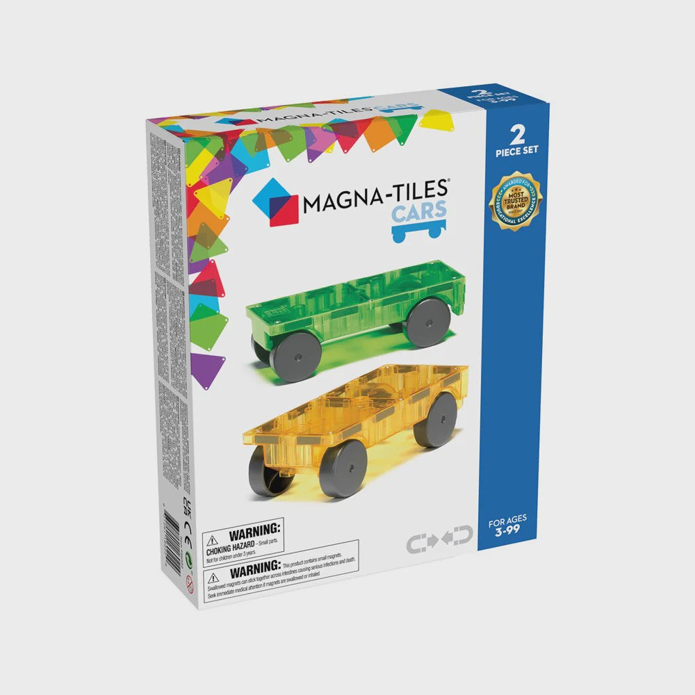 Magna Tiles Cars 2 Piece Expansion Set