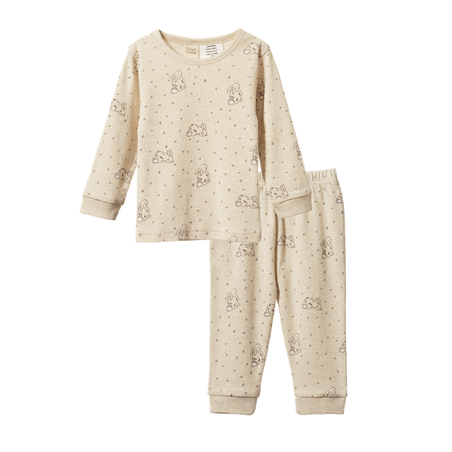 L/S Pyjamas Bramble Burrow Nature Baby