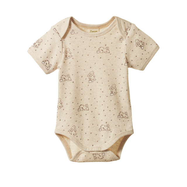 L/S Bodysuit Bramble Burrow Nature Baby