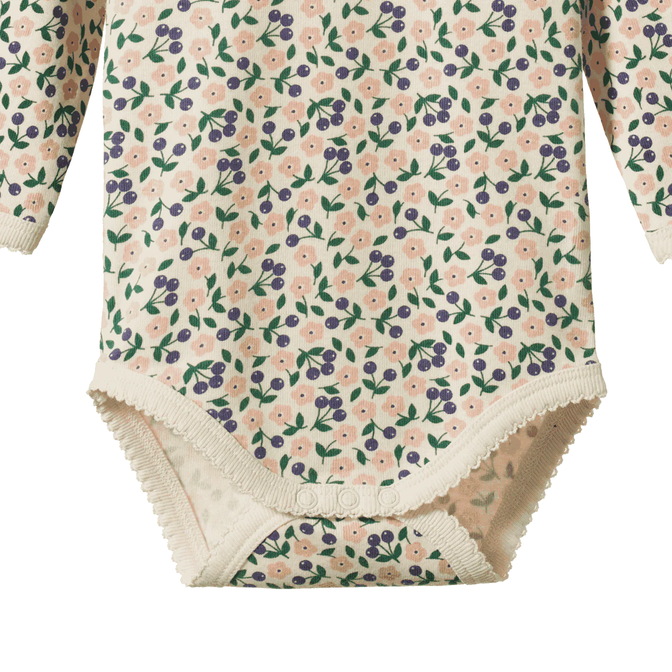 L/S Bodysuit Briarwood Print Nature Baby