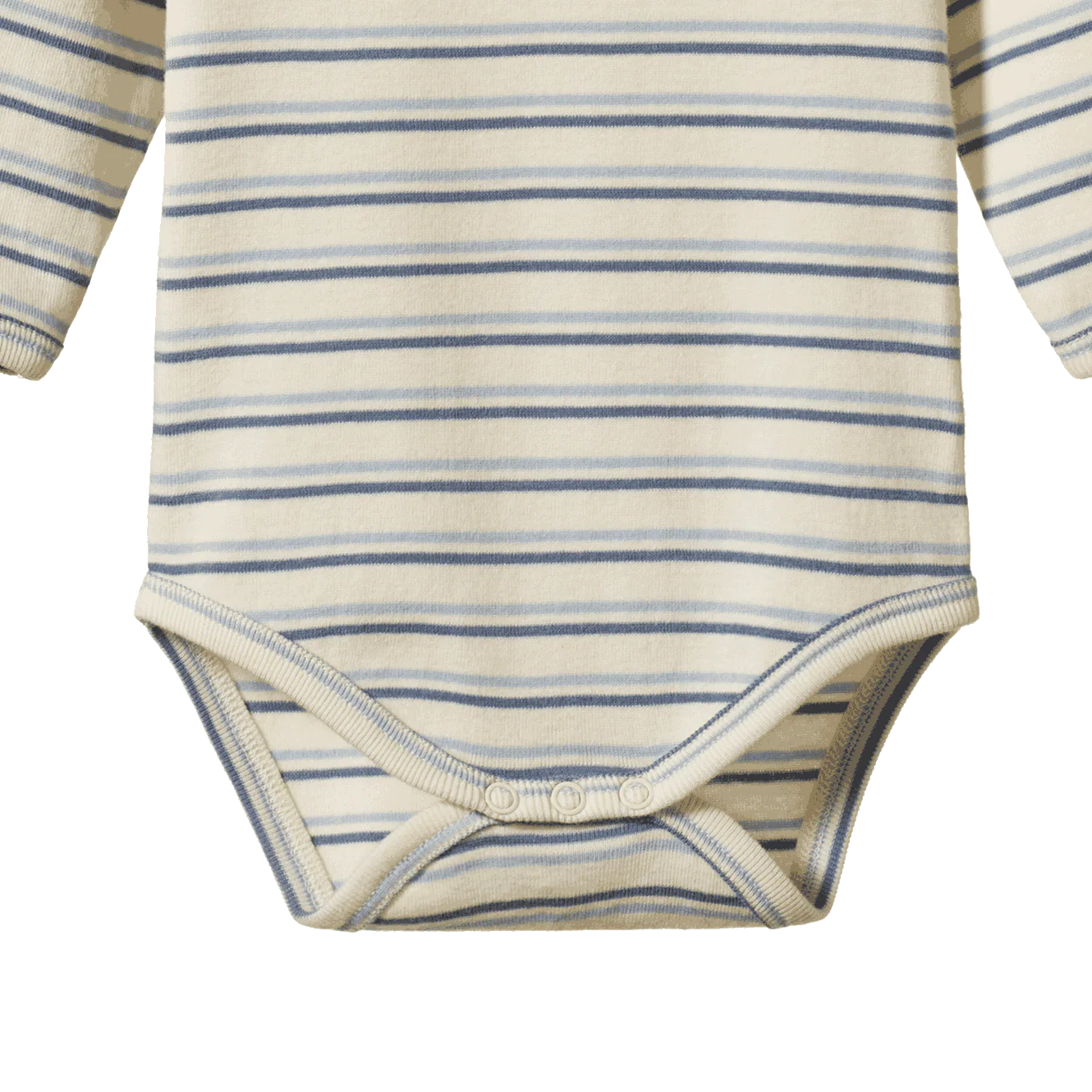 L/S Bodysuit Horizon Stripe Nature Baby