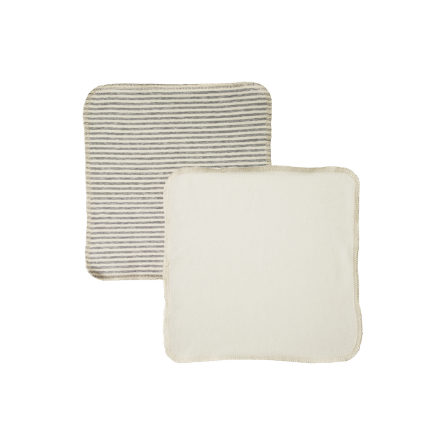 Organic Jersey Face Cloth 10 Pack Nature Baby