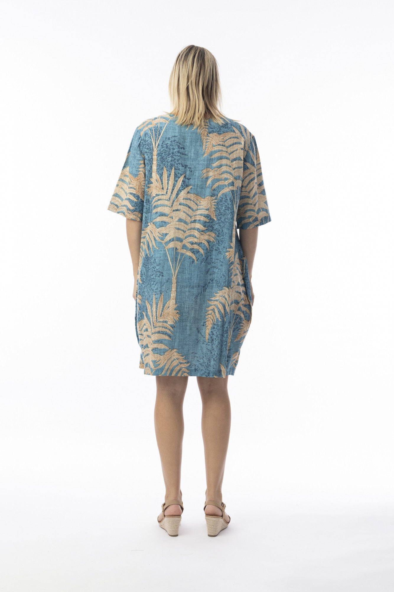 40201 Ponta Verde Dress Elbow Sleeve