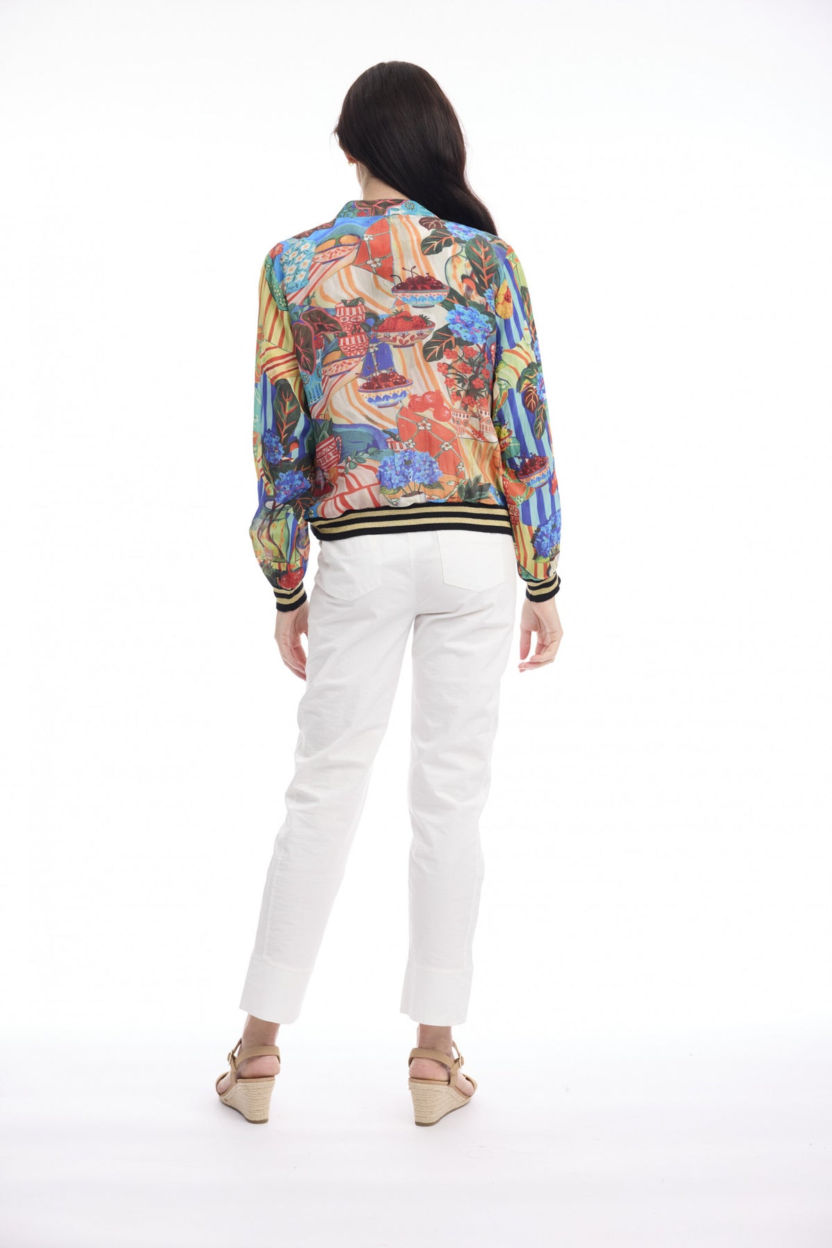 Digital Printed Jacket Picnic - Orientique