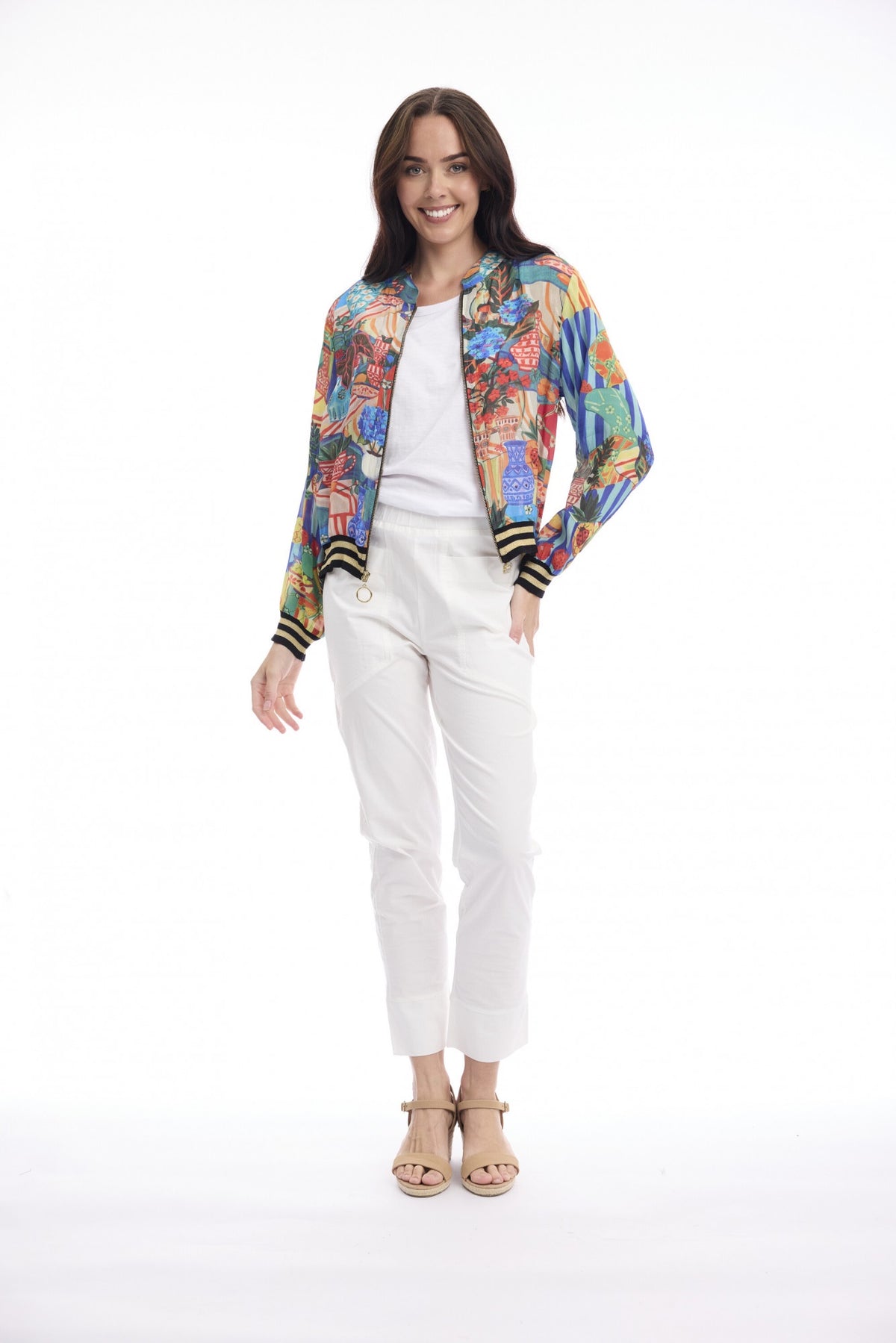 Digital Printed Jacket Picnic - Orientique