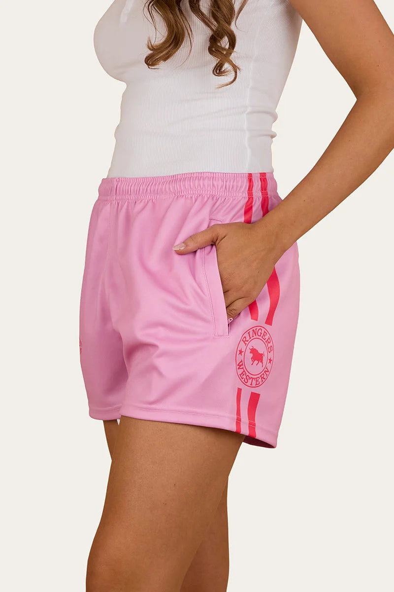 Ringers Footy Short Pastel Pink - Ringers Western