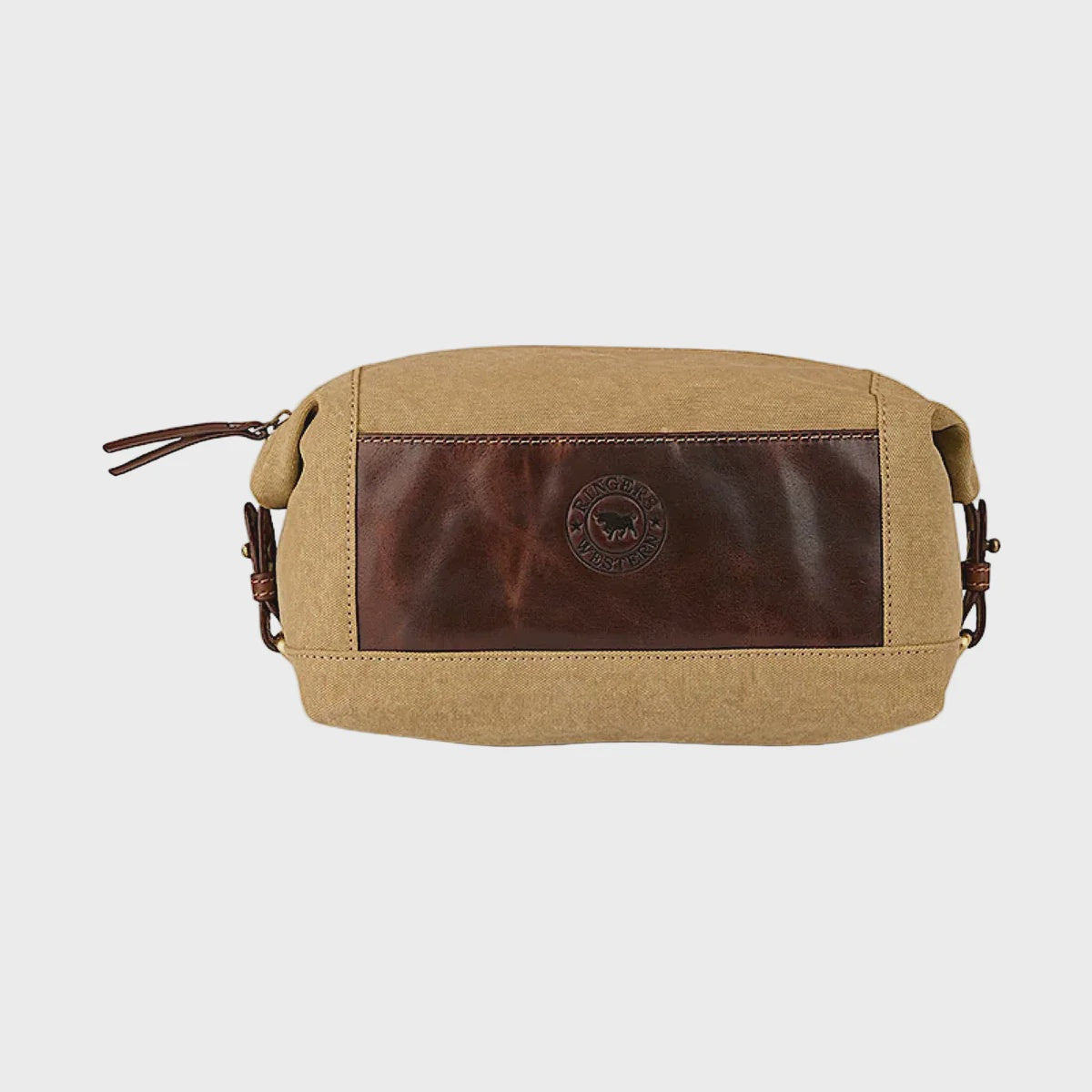 Waxcanvas Toiletry Bag Cognac