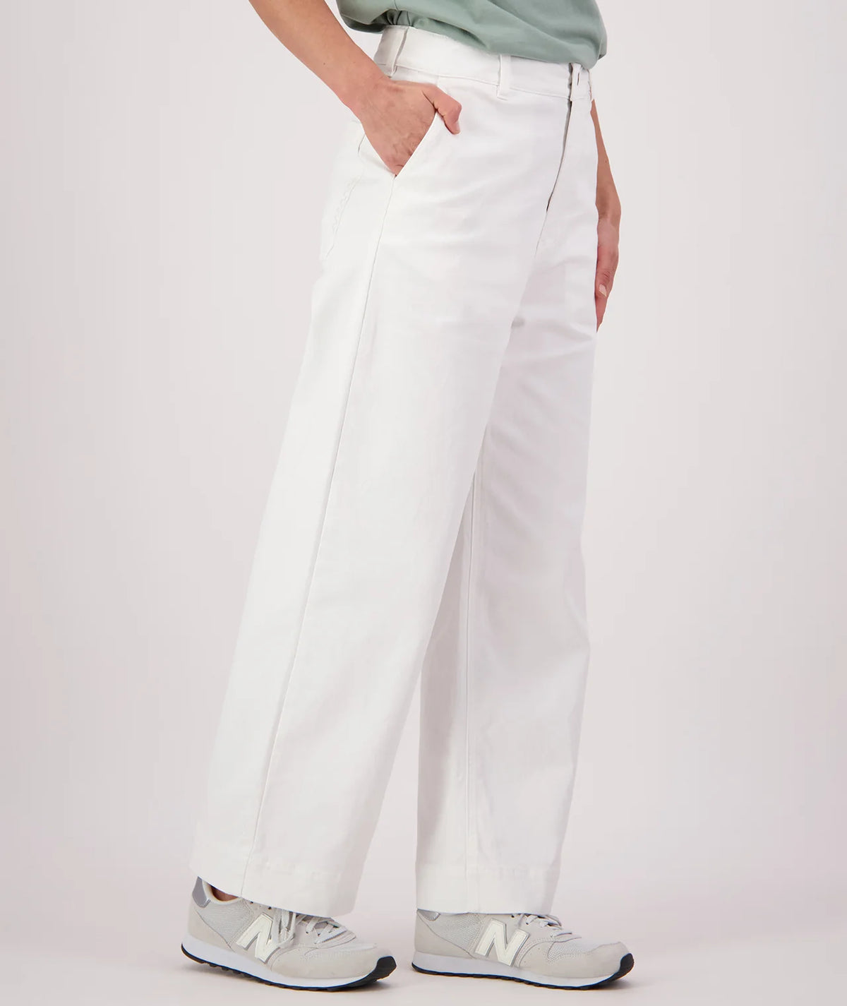 Naval Wide Leg Jean Ecru - Swanndri