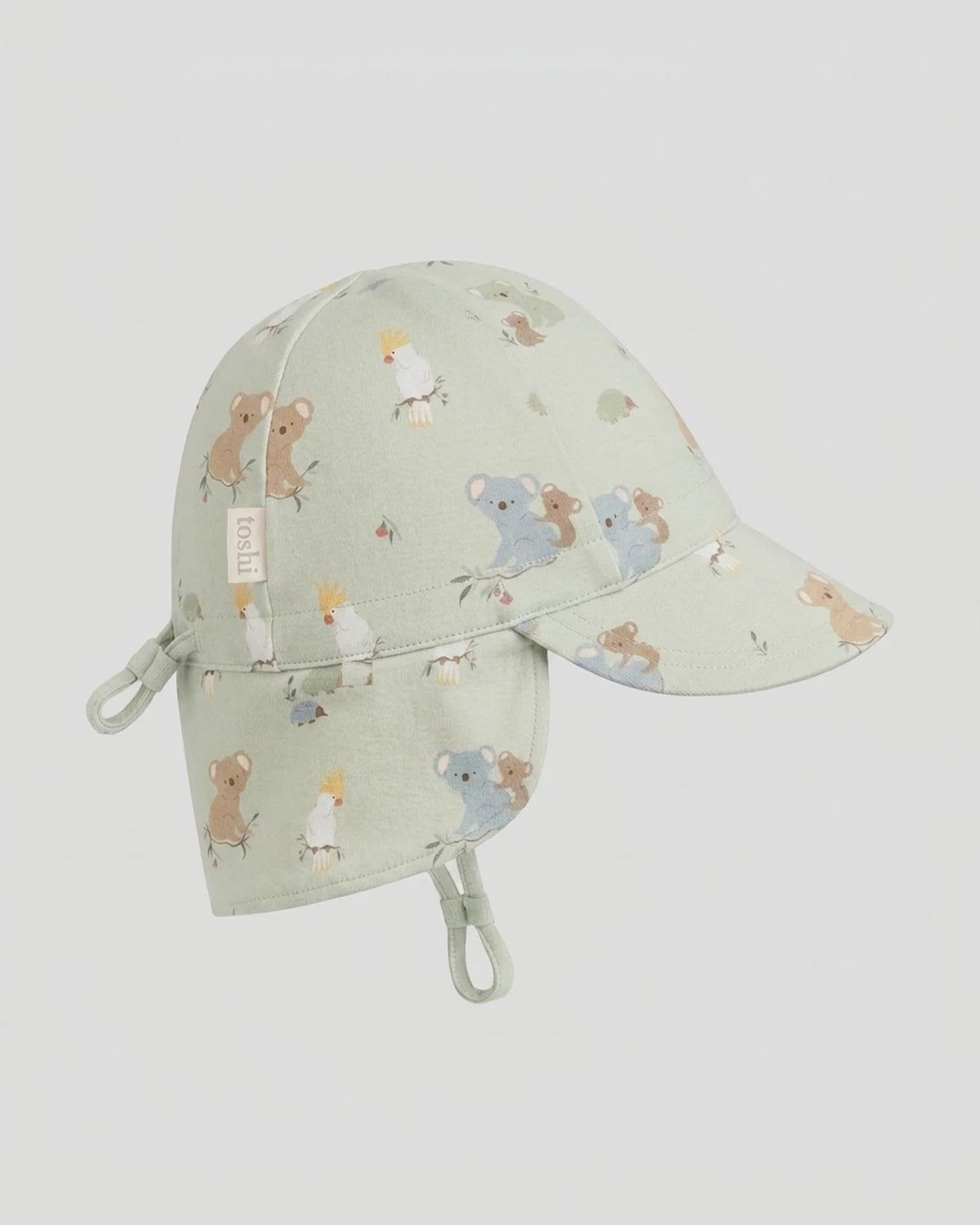 Flap Cap Arcadia Gumnut Babies Eucalypt - Toshi