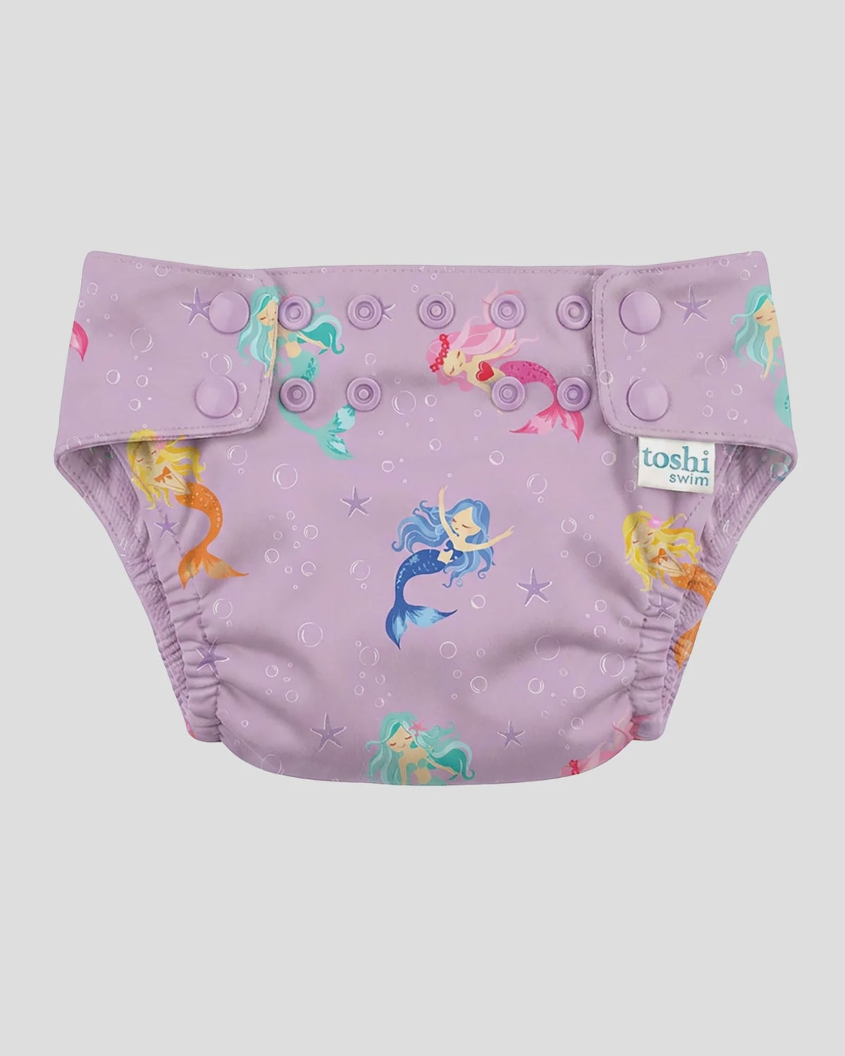 Reusable Swim Nappy Twinkle Princess Mermaid - Toshi