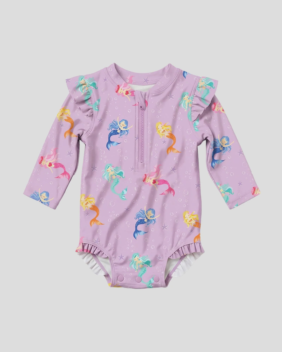 Swim Onesie L/S Twinkle Princess Mermaid - Toshi