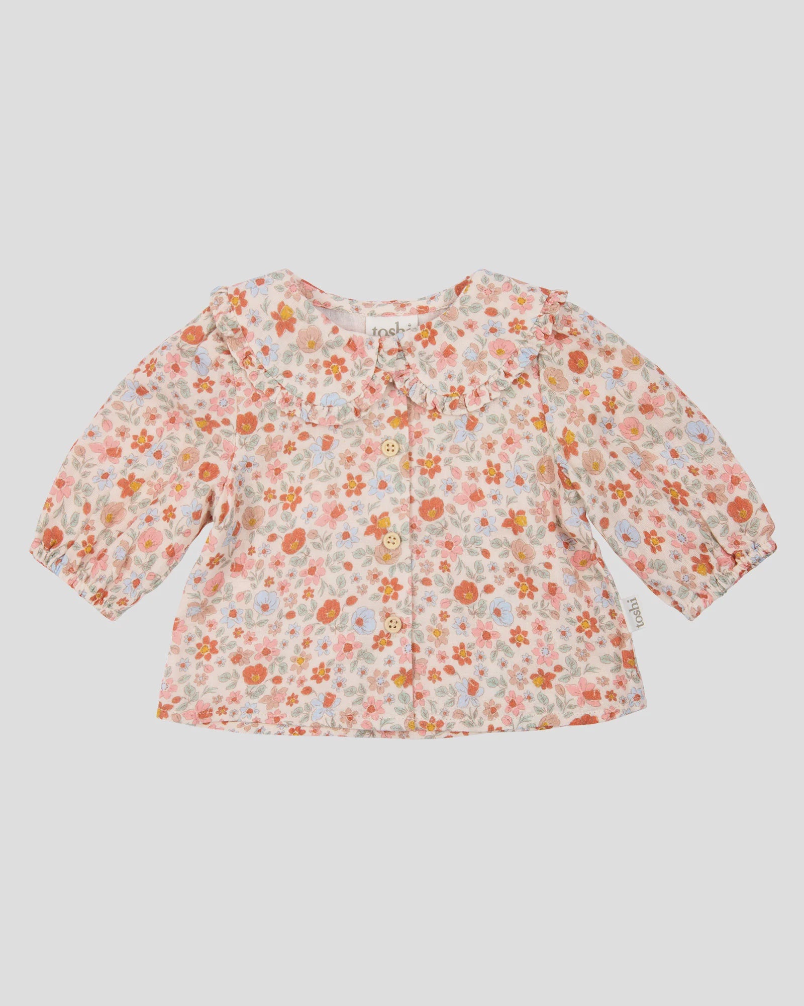 Baby Blouse Peter Pan Rosie Posie Toshi