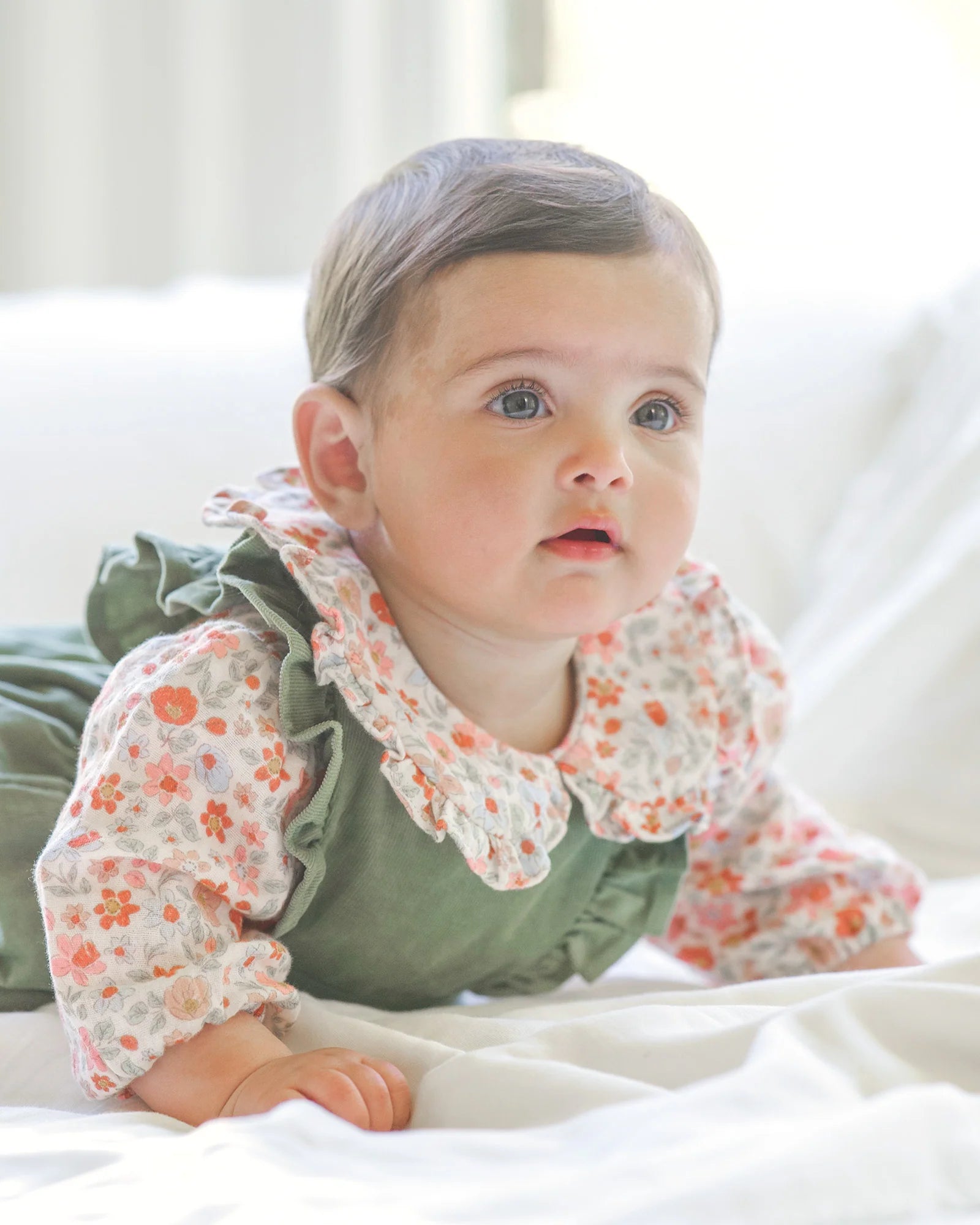 Baby Blouse Peter Pan Rosie Posie Toshi