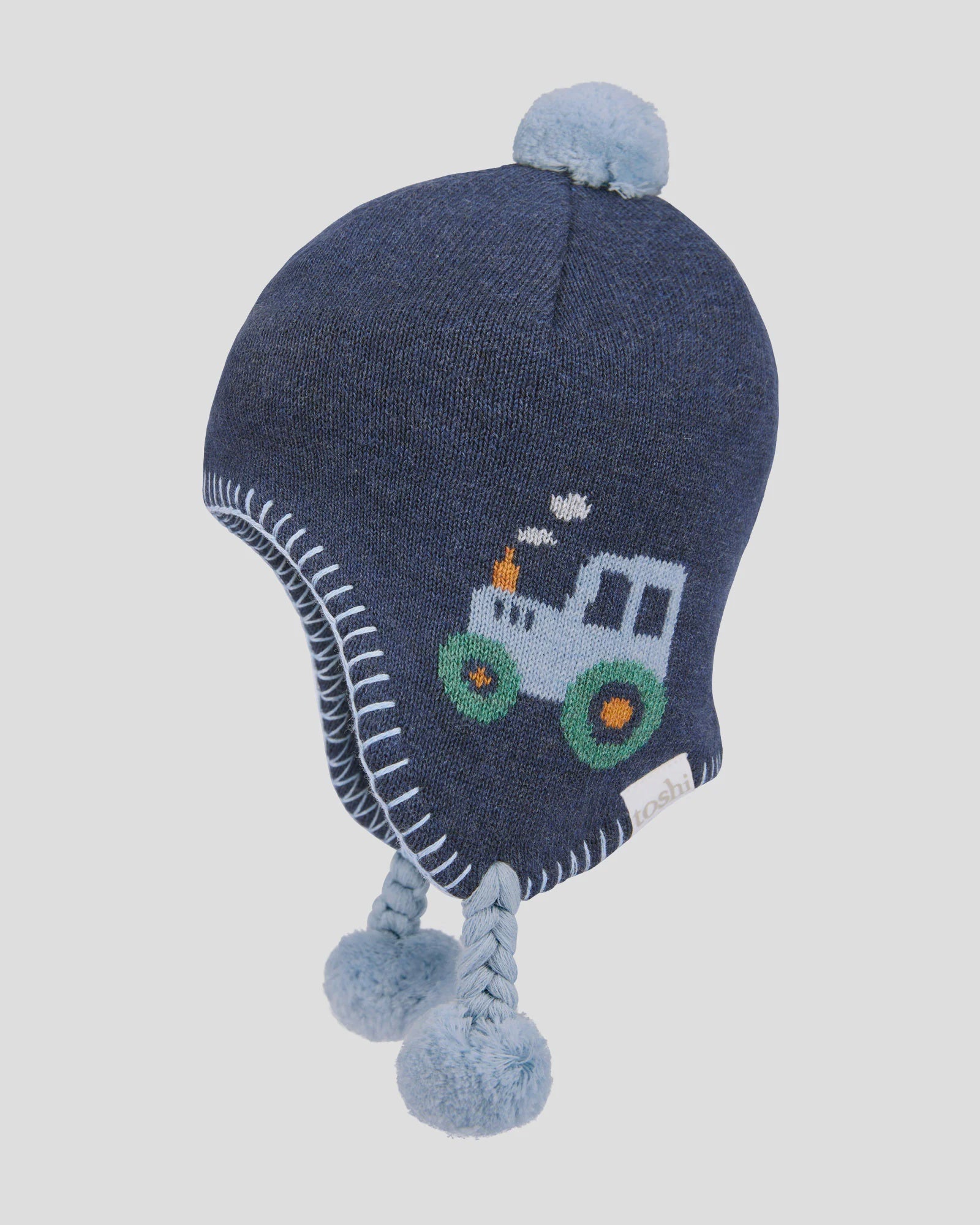 Organic Earmuff Mystical Tiny Tractors Toshi