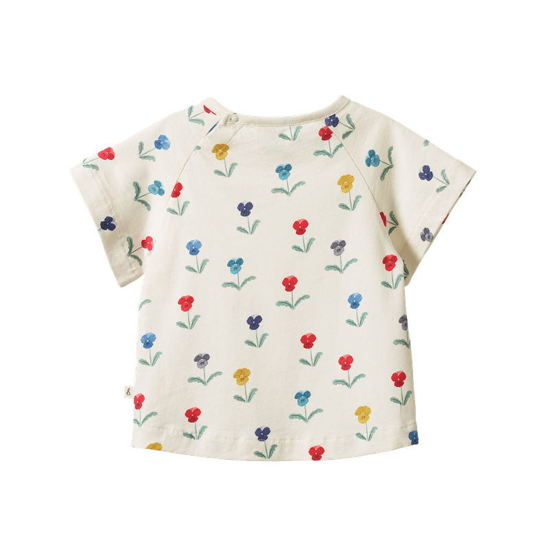 Juniper Tee Delphine Blooms Print Swannies Merimbula