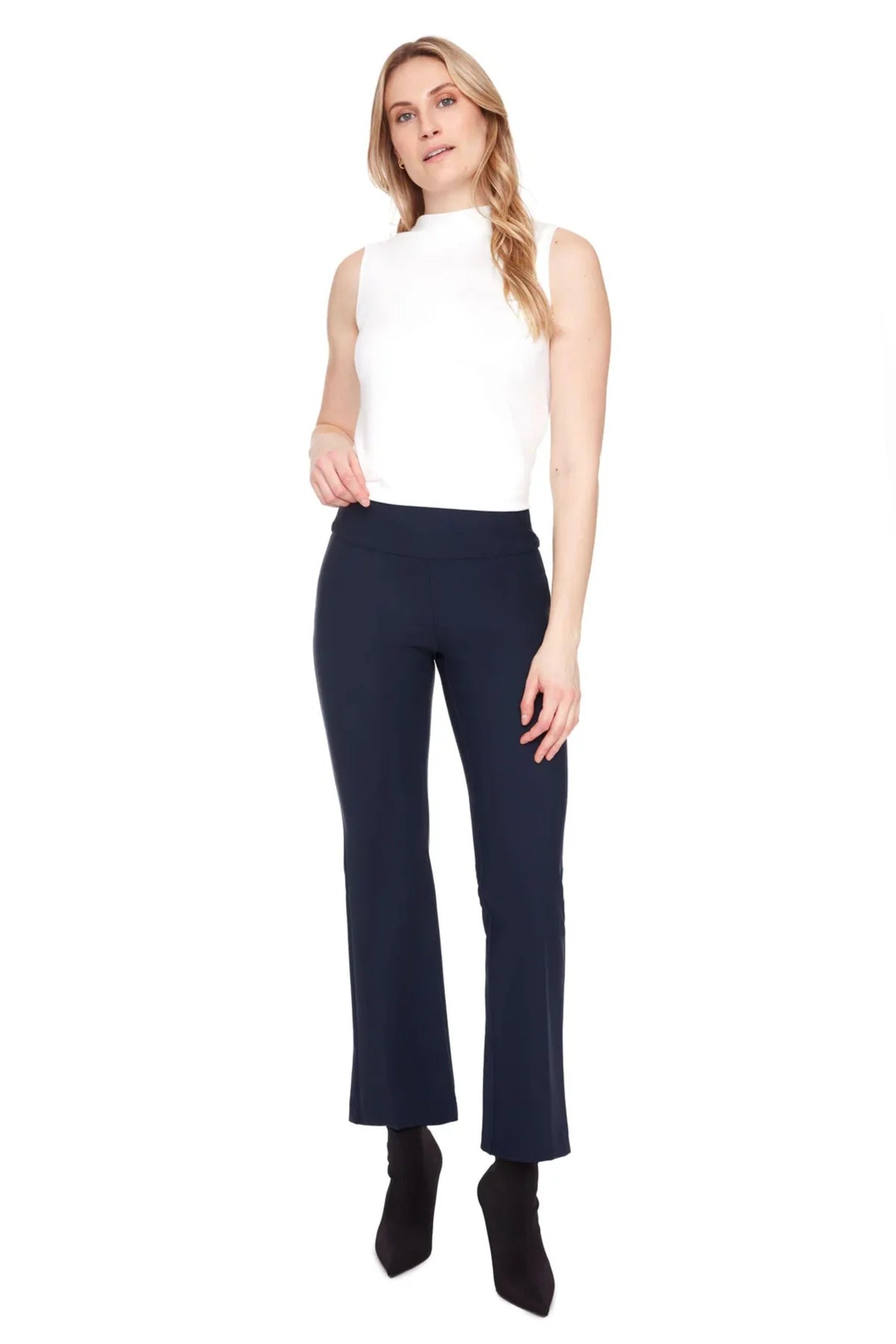 Precision Ponte Full-Length Bootcut Pant Up!