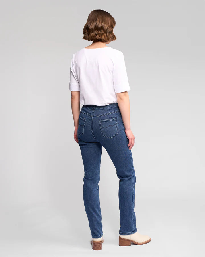 Bay Pull On Brushed Indigo - Vassalli