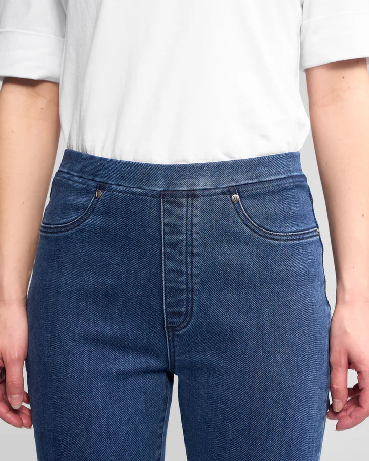 Bay Pull On Brushed Indigo - Vassalli