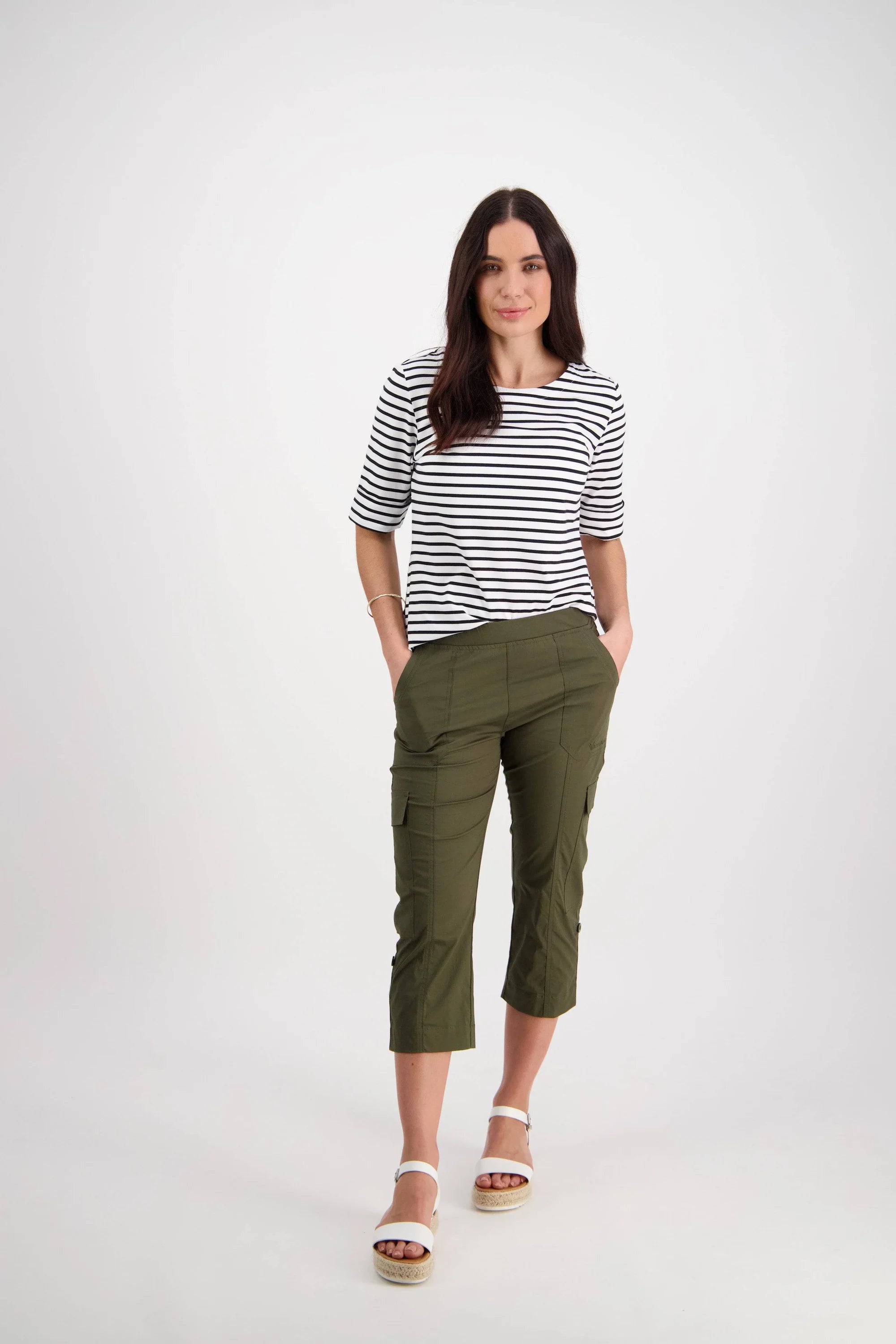 5710P Poplin Pull-On Cargo Pant