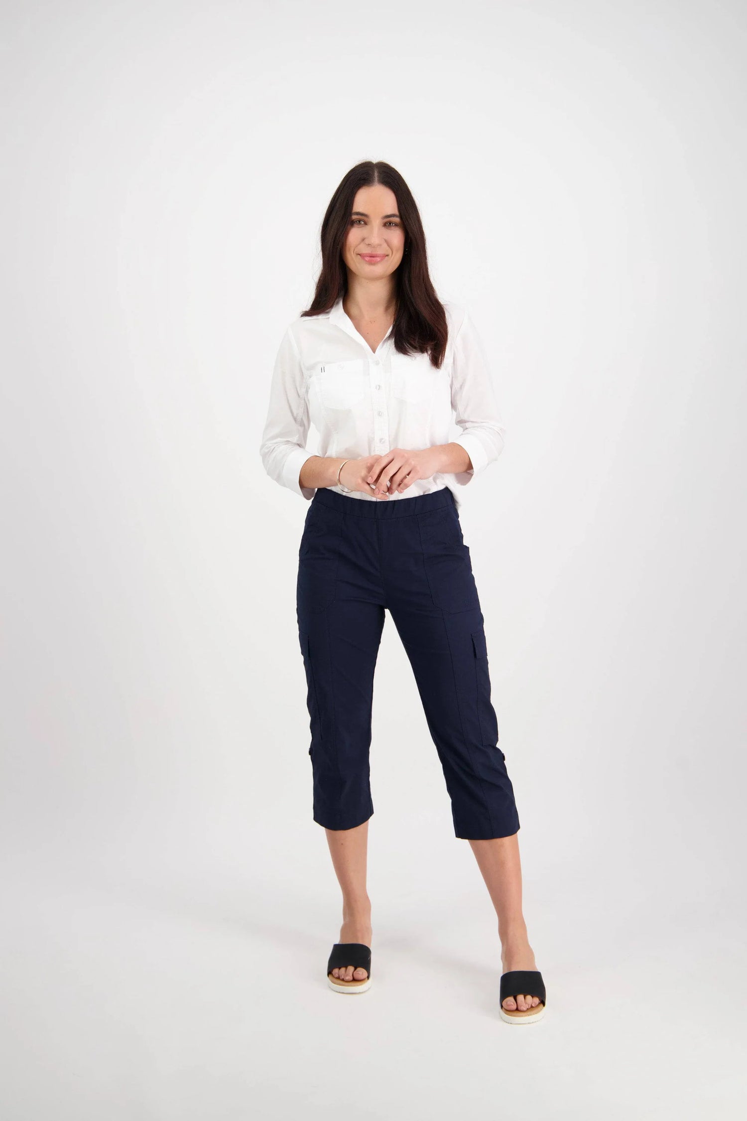 5710P Poplin Pull-On Cargo Pant