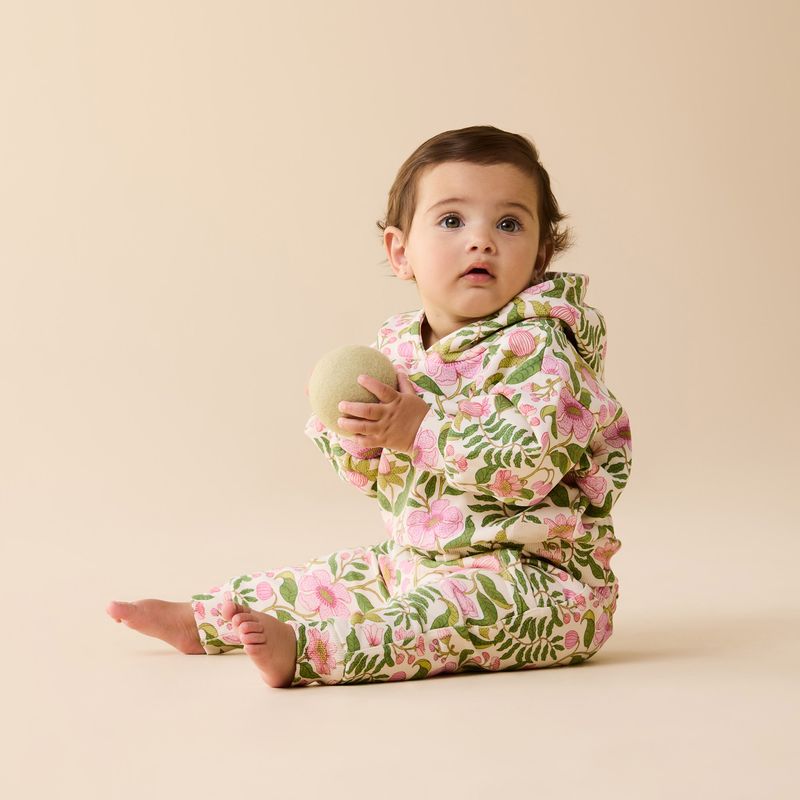 Hooded Terry Sweat Ma Fleur - Wilson + Frenchy