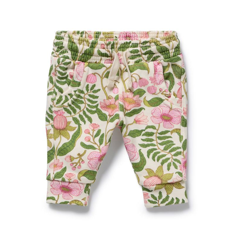 Organic Terry Sweat Pant Ma Fleur - Wilson + Frenchy