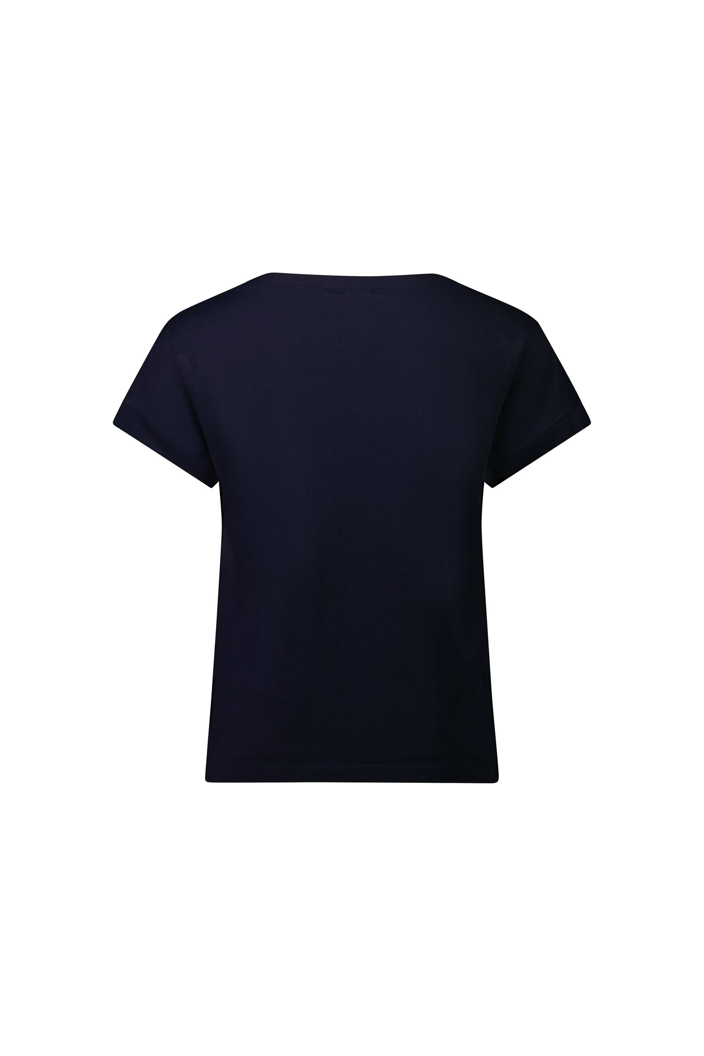 4363 Drop Sleeve Top with Stepped Hem