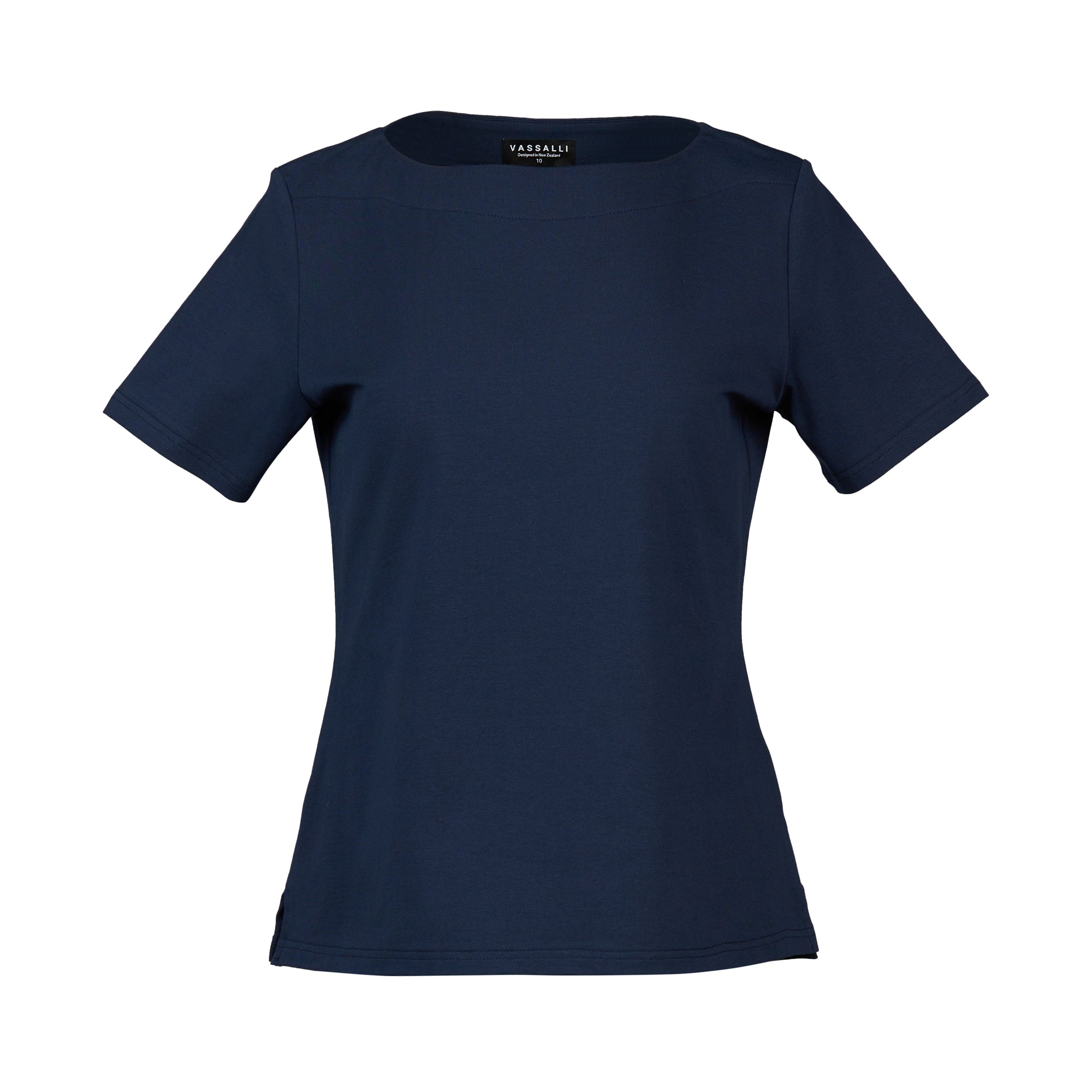 4489 Boat Neck Top