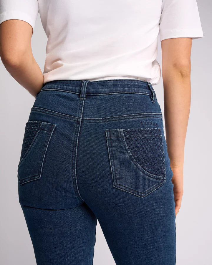 Reign Jean Brushed Indigo - Vassalli
