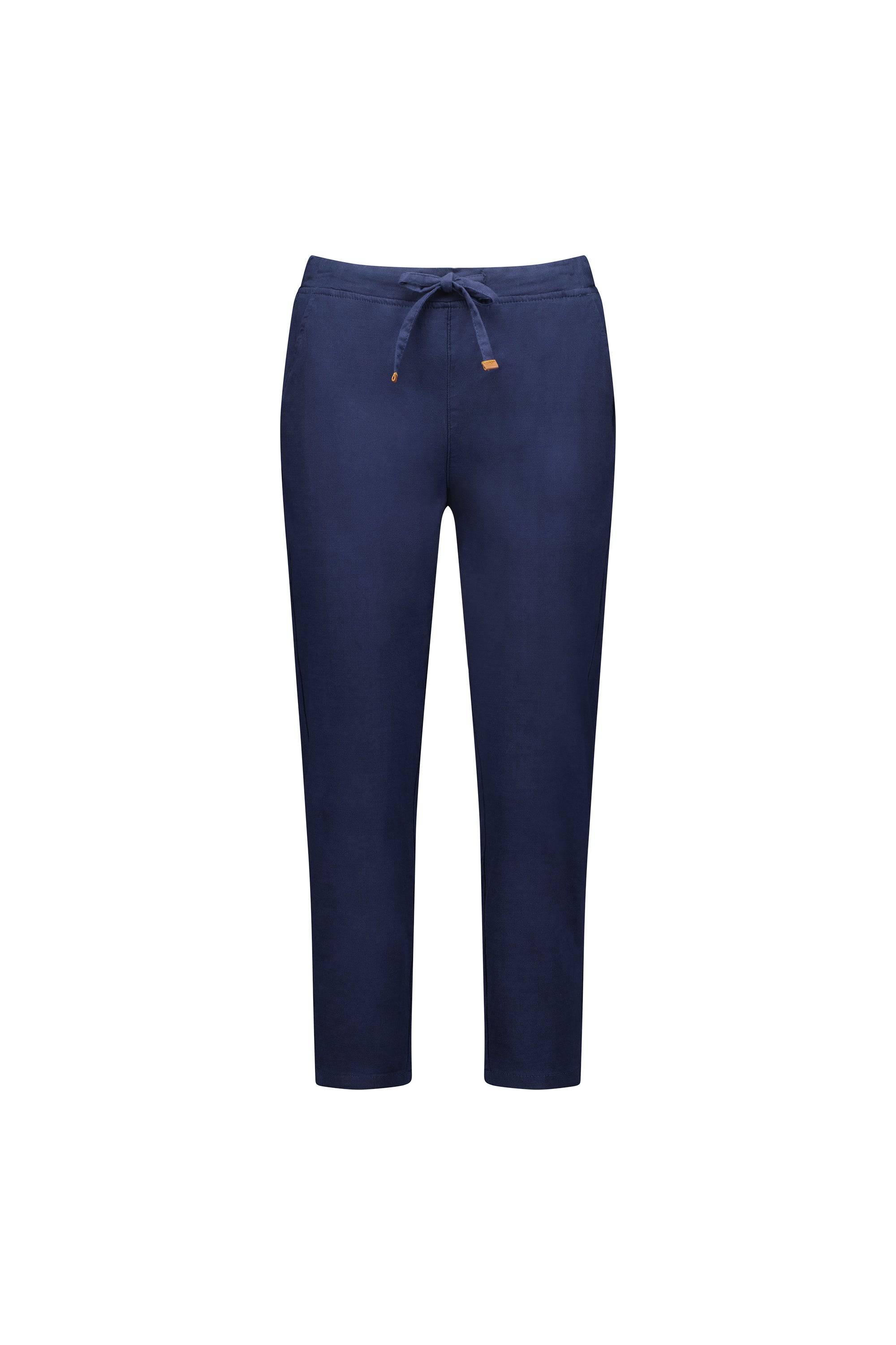 5790 - 7/8 Length Skinny Leg Elastic Waist Pant