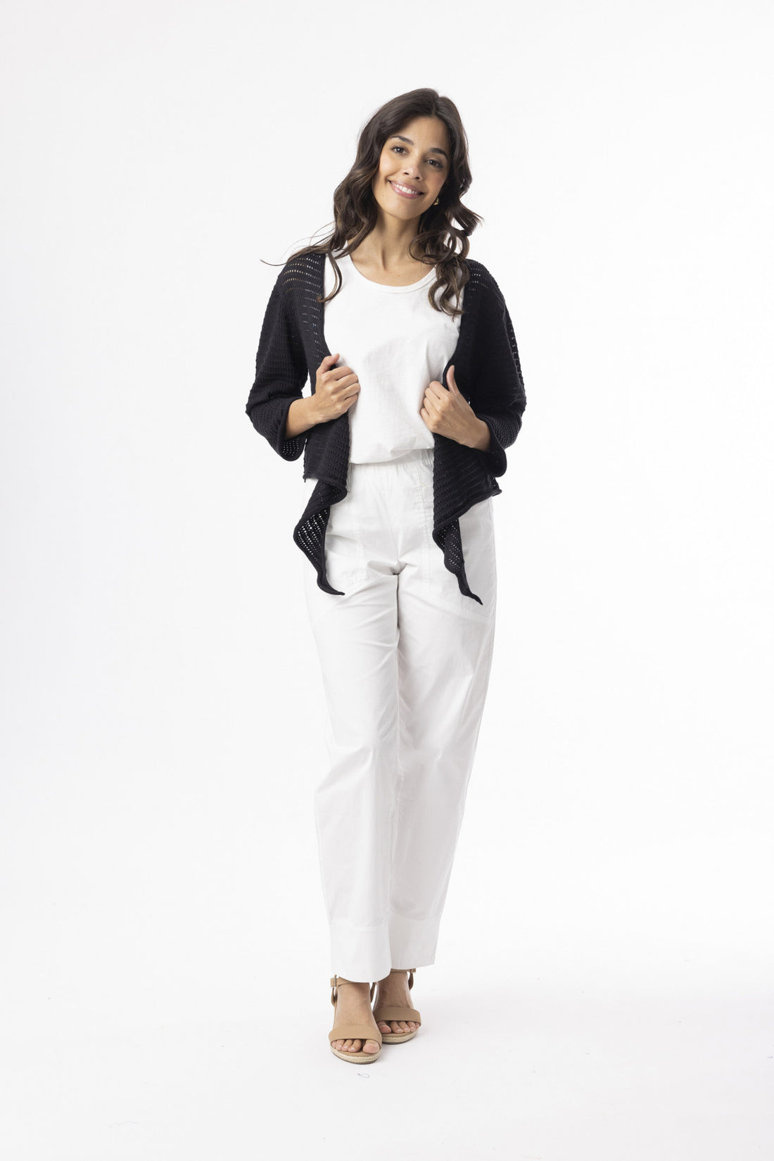 Knit Essentials Tie Shrug 1315