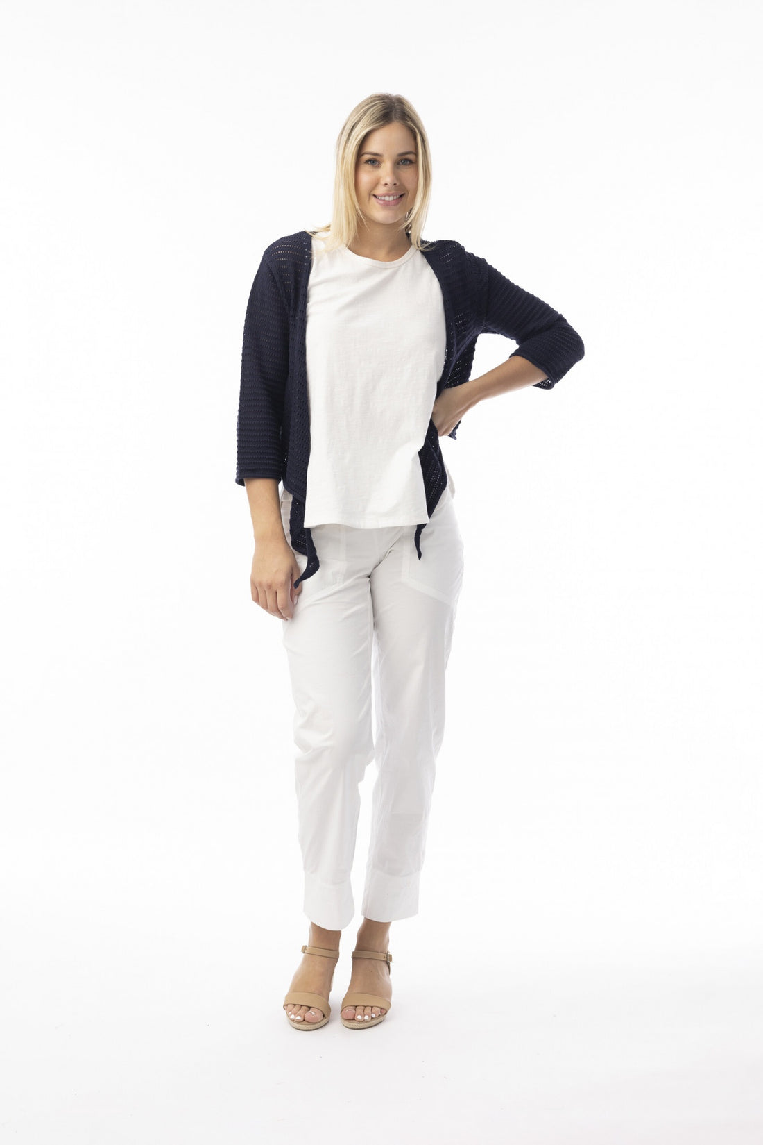 Knit Essentials Tie Shrug 1315