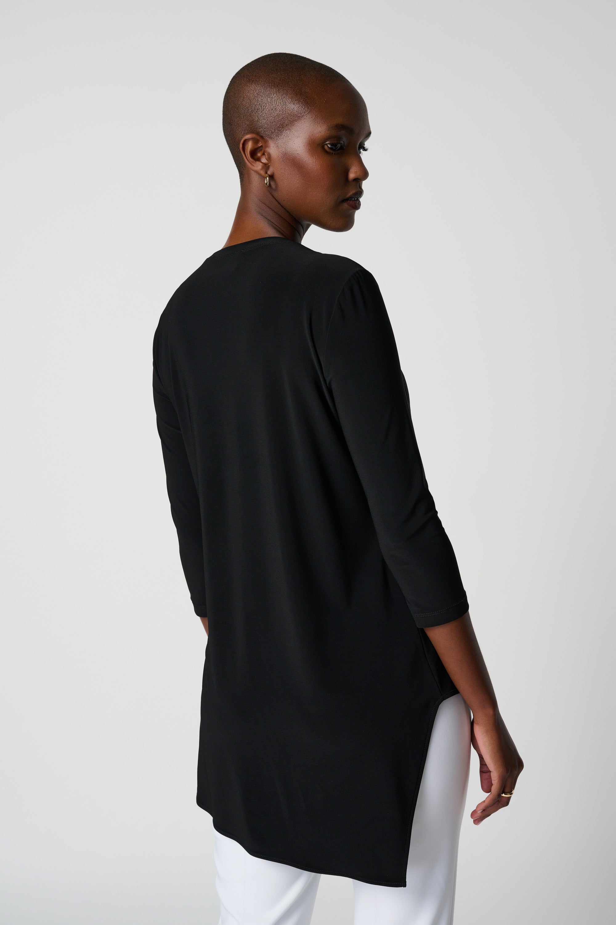 Asymmetric Waterfall Tunic