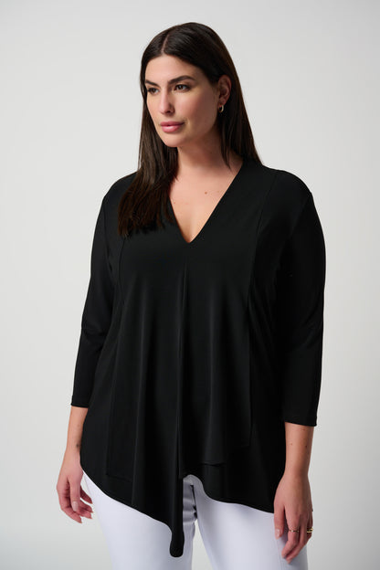 Asymmetric Waterfall Tunic