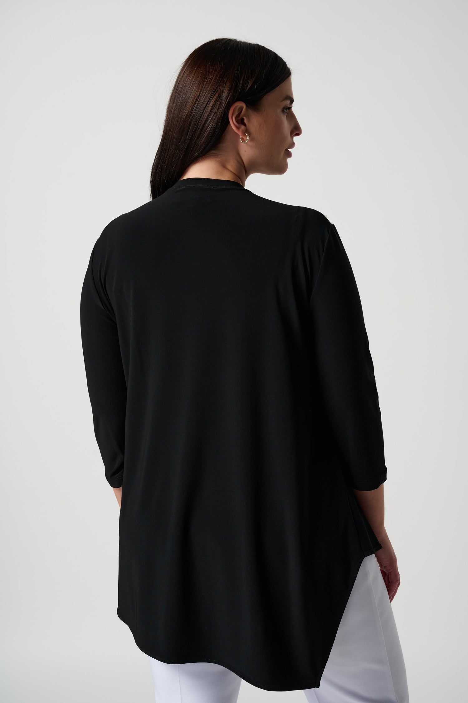 Asymmetric Waterfall Tunic