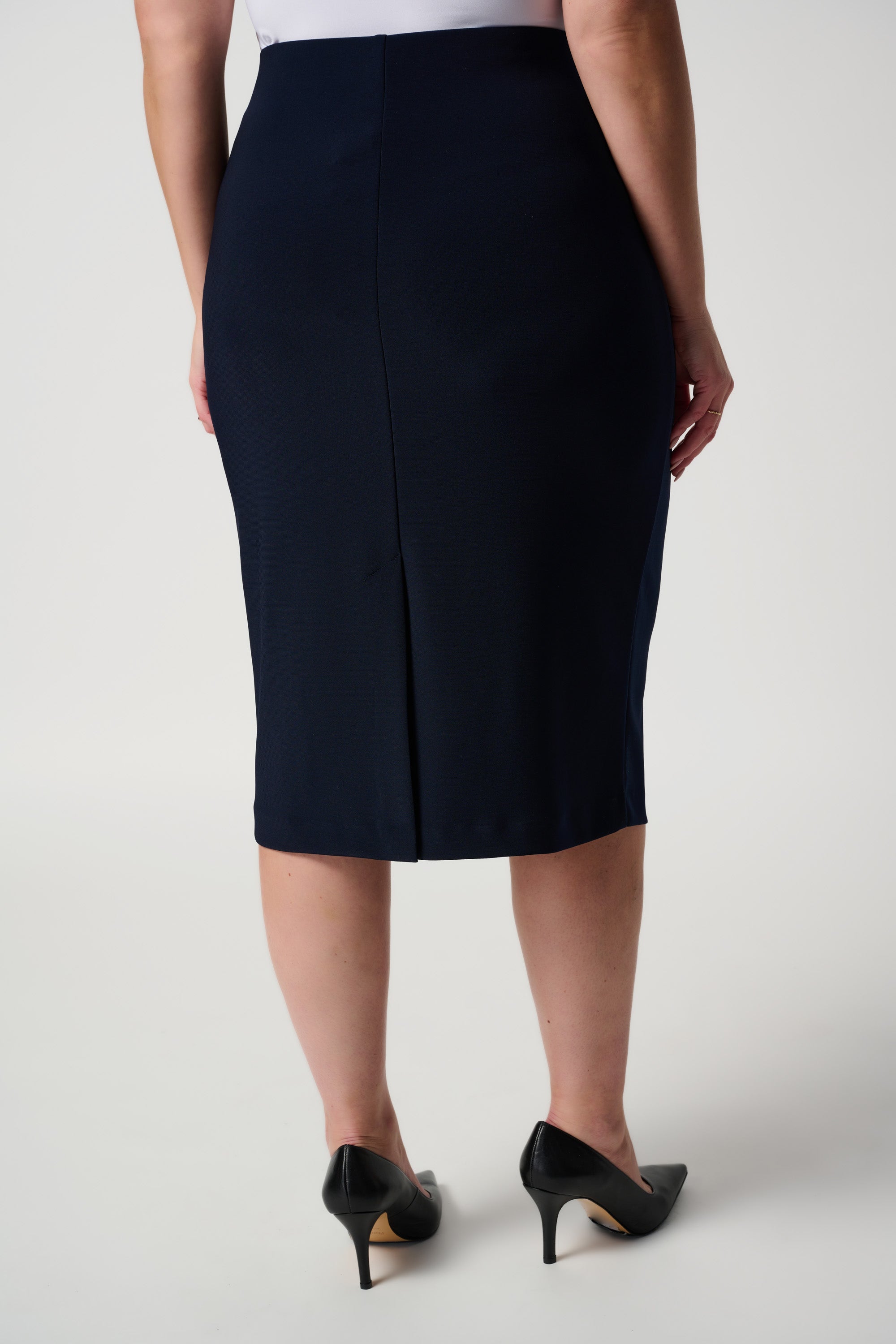 Classic Long Pencil Skirt