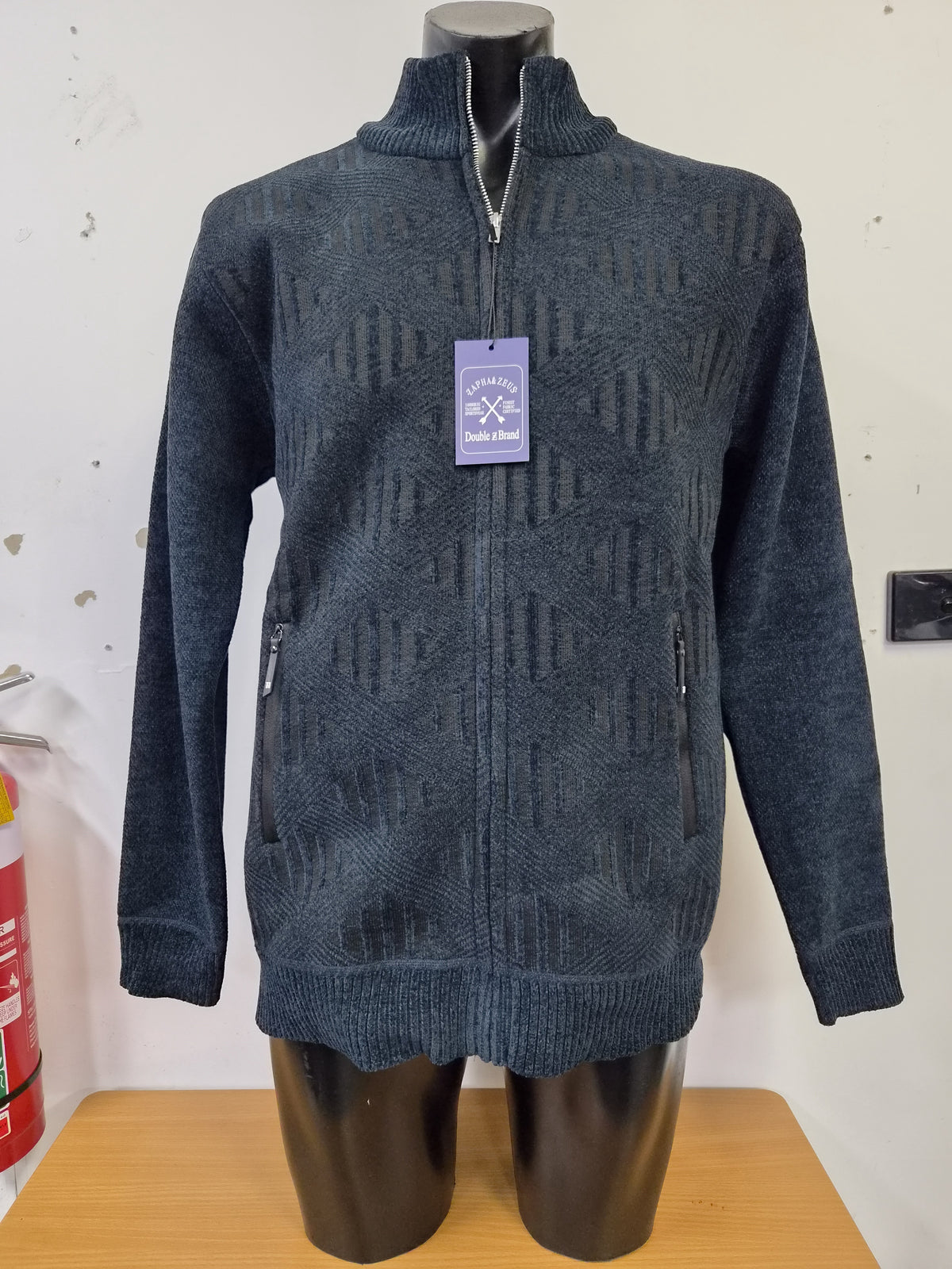 Zip Up Knit - Zapha &amp; Zeus