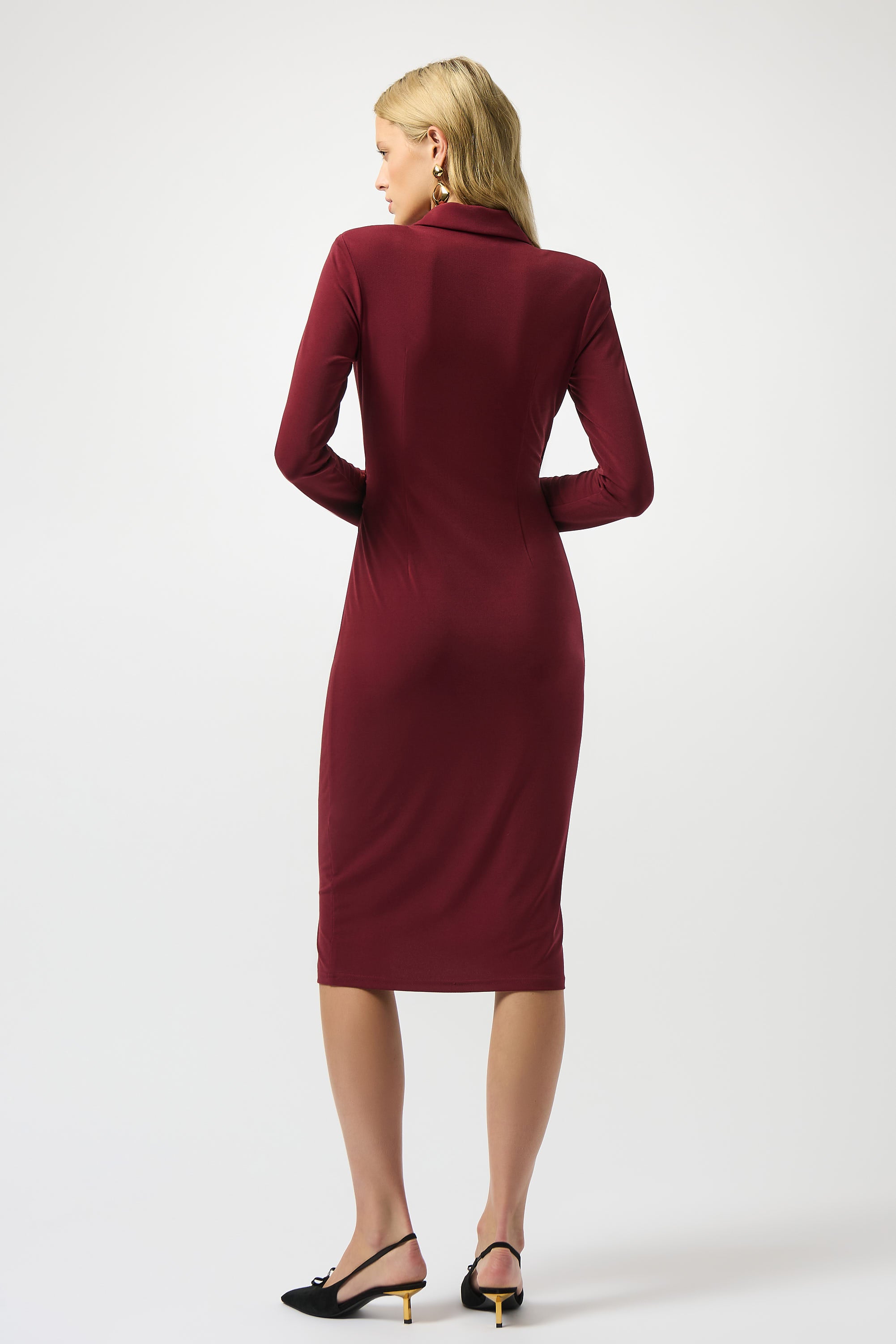 Moss Crepe Wrap Dress - 253145