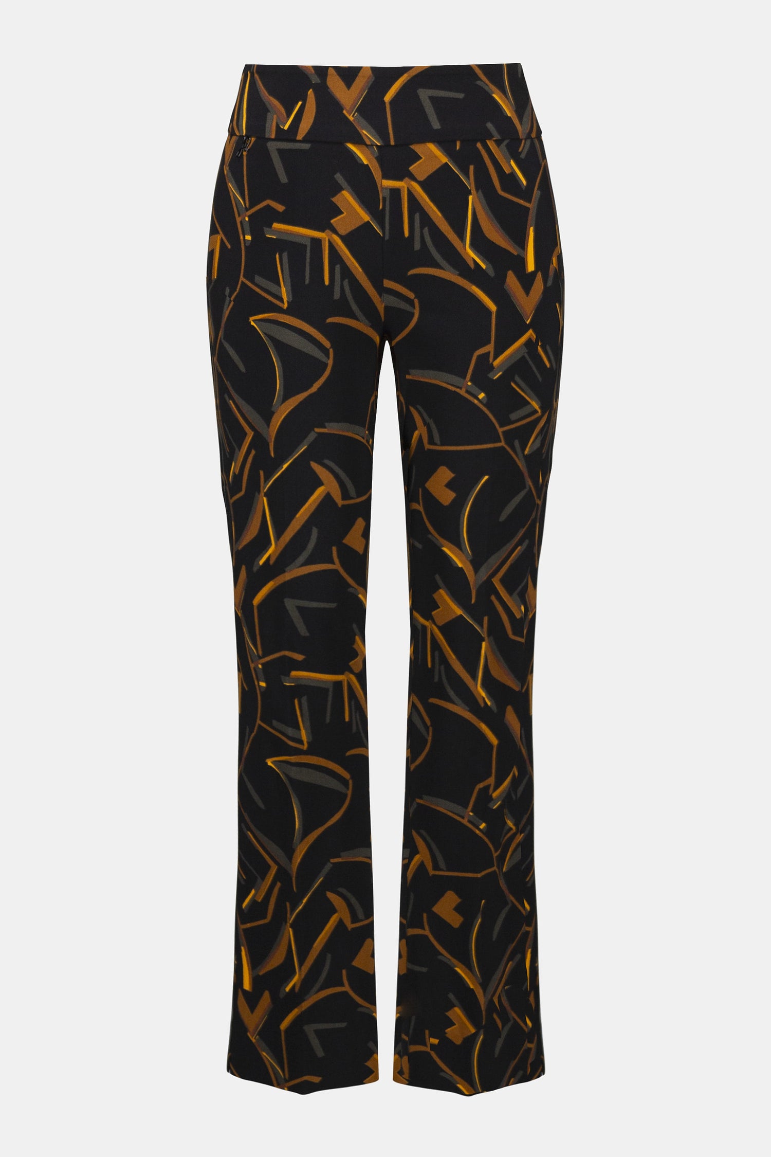 Millennium Print Straight Leg Pull-On Pants 253268