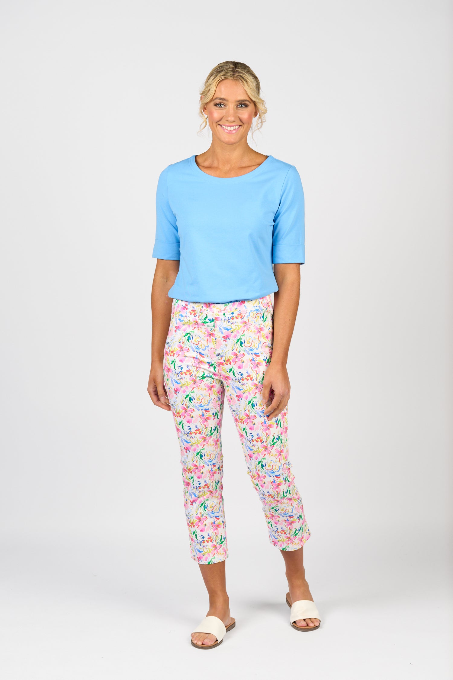274LW Slim Leg 7/8 Length Lightweight Pull On