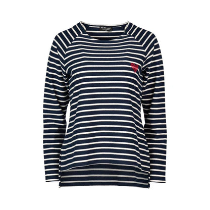 4474 Round Neck Long Sleeve Top