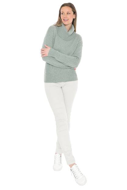 Cowl Neck Pullover/Alpine 58611069A