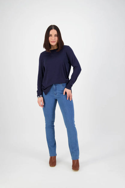 Slim Leg Full Length Jean