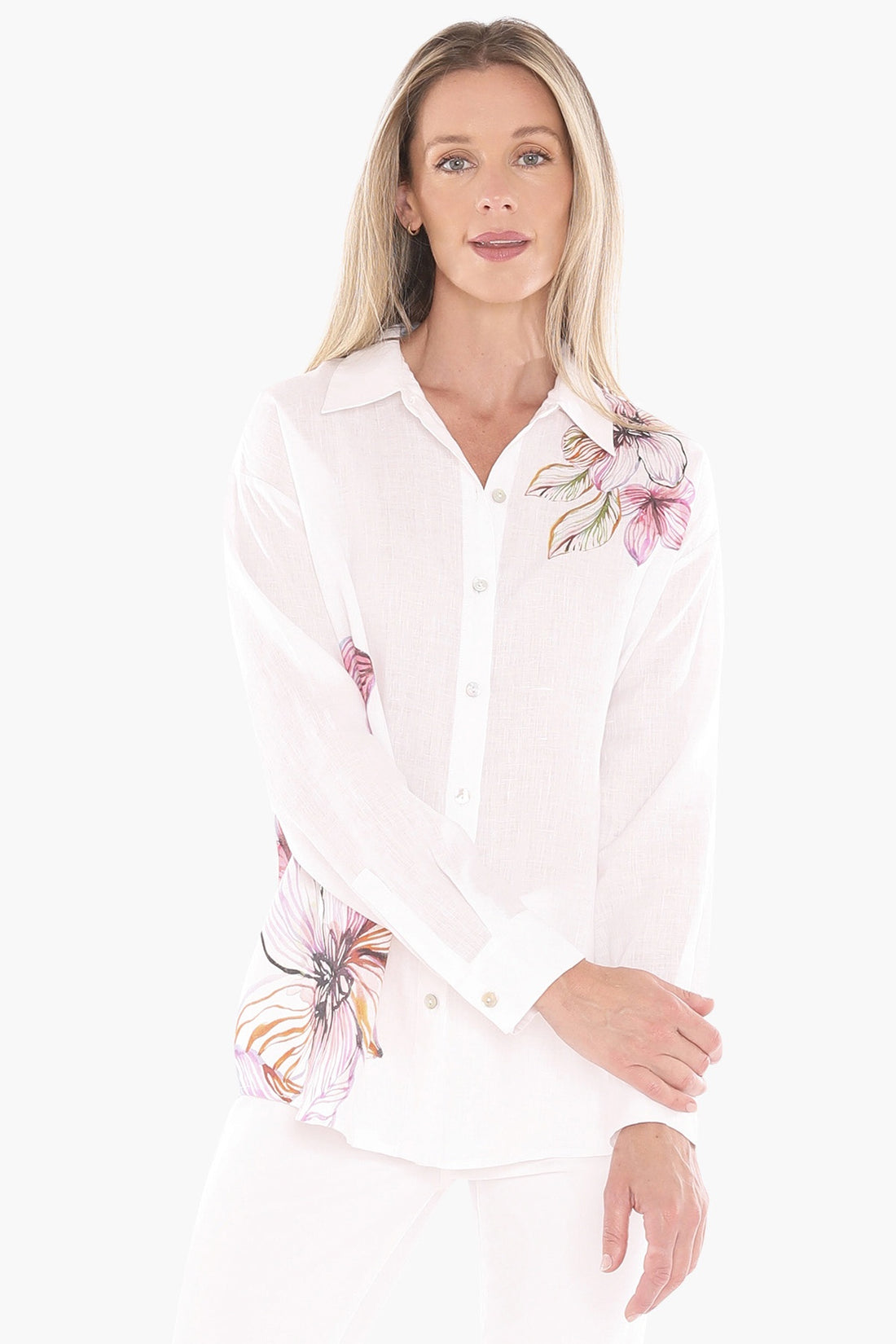596J3136A Floraline L/S Shirt
