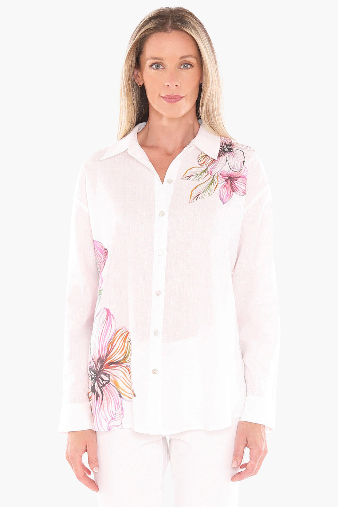 596J3136A Floraline L/S Shirt