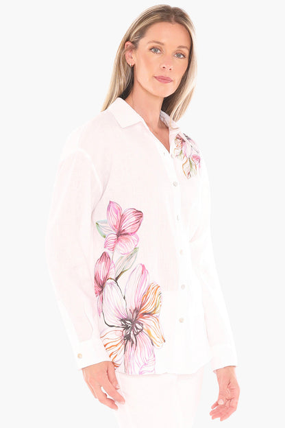 596J3136A Floraline L/S Shirt