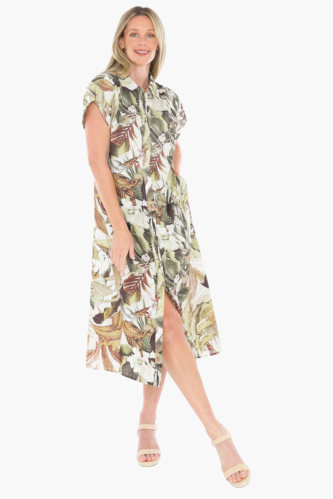 596J5172A Balmy Tropics Dress