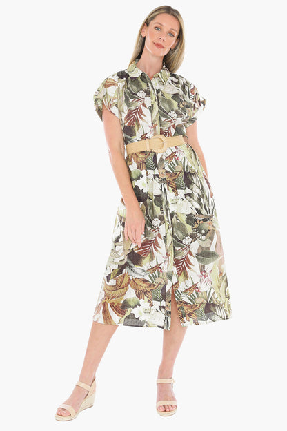 596J5172A Balmy Tropics Dress