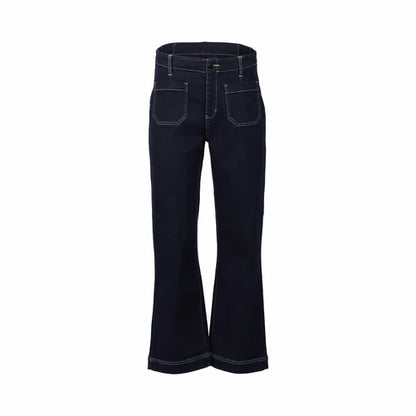 5995A Wide Leg Ankle Grazer Jean