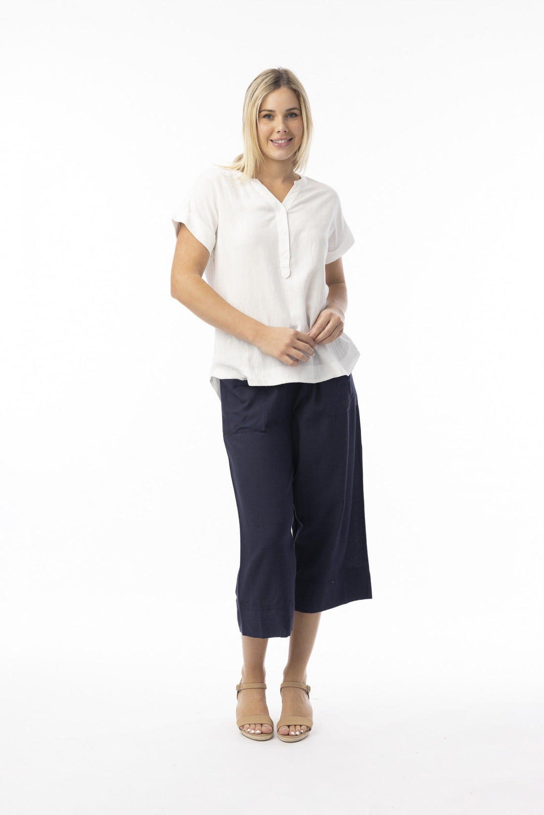 Linen Essentials Pant - Orientique